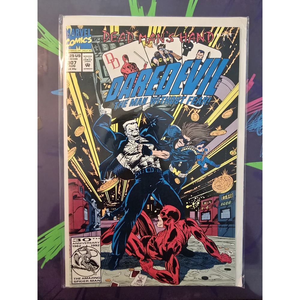 Daredevil #307 Marvel Comics 1992 TOMBSTONE NOMAD VF/NM 9.0